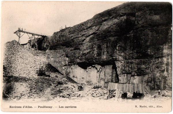 Vue de la carrière